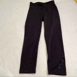 Aeropostale Live Love Dream black leggings XS